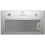Midea Nimi MCI606 KOOD, 52cm, 610m&sup3;/h, Mehaaniline, LED, Roostevaba teras