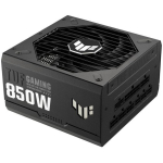 Asus TUF Gaming toiteplokk 90YE00S2-B0NA00, 850W, 92%, 80 PLUS Gold, 24-pin ATX, t&auml;ielikult modulaarne, aktiivne jahutus