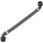 Gardena Kastmiss&uuml;steem Regner&uuml;hendus 02740-20, 3/4" v&auml;liskeere, 1 tk, must, &uuml;hendus m&otilde;lemal k&uuml;ljel