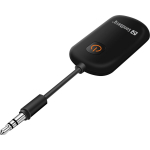 Sandberg Bluetooth helis adapter 450-12, 10m, V 5.1, 250mAh, 2-3h, USB-C, 3.5mm, Bluetooth, must