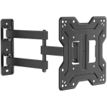 Sbox Monitori kinnitamine LCD-423, 23-43'', 30kg, 200x200, Must, VESA 100x100-200x200, 5,5-39,2cm, +5&deg;/-10&deg;, +90&deg;/-90&deg;