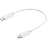 Sandberg USB-C kuni USB-C laadimiskaabel 136-30, 0.2m, USB Type C, sobib laadimiseks