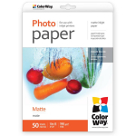 Colorway Fotopaber PM1900504R, 10x15, 190 g/m&sup2;, 50 lehte, matt, 2880 dpi, tindiprintimine