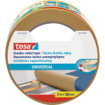 Tesa UNIVERSAL 56172 000050801458, 25m x 50mm, kahepoolne kleeplint, kile alus, rebitav k&auml;sitsi