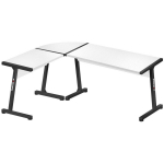 Huzaro HZ-Hero 6.0 White M&auml;ngulaud, 147x112x74 cm, 1.5 cm, valge, MDF, teras, L-kuju