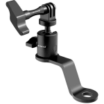 PULUZ PU1056B mootorratta peegli kaamera kinnitus, alumiinium, 2kg, 10mm, 360&deg;, GoPro, &frac14;"