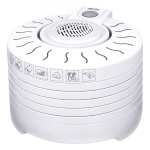 MPM MSG-01 puu- ja seenekuivati, 250W, 5 alust, 28cm, plastik, valge