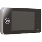 Yale 45-4500-1440-00-6011 digitaalne uksepilu, 105&deg;, 0.3 MP, 4" ekraan, kaardilugeja, 4xAAA, &ouml;&ouml;vaatlus