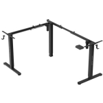 Mark Adler MA-XENO 7.6 elektriliselt reguleeritav laud, 1150mm, 1200mm, 80kg, 58cm, 72-118cm, teras, must, m&auml;lu, reguleeritav alus
