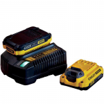 Laadija ja aku komplekt STANLEY FATMAX V20, 2x2Ah, SFMCB12D2-QW