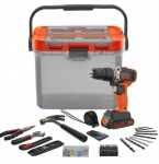Trell ja tarvikud 18V HD 1,5Ah 400mA 62 Accs Tra Box BCKSB02-QW BLACK DECKER