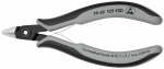Precīzās elektriskās &scaron;ķēres ESD, KNIPEX, 79 62 125 ESD, 125 mm, vieglas un ergonomiskas, ar vadu notvērēju.