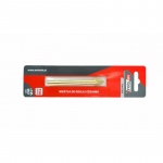 Cilindriskais TCT TiN flīžu un stikla urbjma&scaron;īnas uzgalis 12x90mm, cietais tērauds, precīza centri&scaron;ana, AW42708, AWTOOLS
