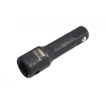 1/2" Ietekmes uzgriežņu atslēgas pagarinājums 75mm, CrMo tērauds, melna oksīda apdare, AW38725BL, BLACK LINE