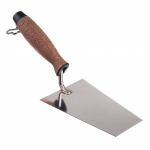Nerūsējo&scaron;ā tērauda trapezoidāls spainis, 140 mm, korķa rokturis, AW27461, AWT