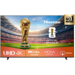 Hisense teler 85A6Q, 85", 3840 x 2160, 4K Ultra HD, LED, Lame, 400 cd/m&sup2;, 8 ms, DVB-C, DVB-S, DVB-S2, DVB-T, DVB-T2, Wi-Fi