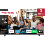 Thomson teler 43UG4S14 43" 4K UHD, 3840 x 2160 pikslit, LED, nutikas teler, Wi-Fi, Bluetooth, Dolby Audio, 4 HDMI, 2 USB