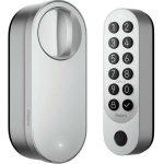 Aqara nutikas lukk U200/ H&otilde;be EL-D02D-S, Bluetooth 5.0, NFC, s&otilde;rmej&auml;ljelugeja, AA patareiadapter