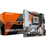Gigabyte B850M FORCE emaplaat, AMD Ryzen 9000 seeria protsessorid, 8+2+2 faasi digitaalne VRM, kuni 9600MHz DDR5, 3*M.2