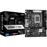 Asrock B760M-H2/M.2, LGA 1700, 2 x DDR5 DIMM, 128 GB, 2 x HDMI, 2.5 Gb/s LAN, 4 SATA3, 2 M.2, 6 USB 3.2, 4 USB 2.0
