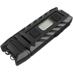 Nitecore THUMB, K&auml;eshoitav taskulamp, 85 lm, 2 lampi, 22 h aku t&ouml;&ouml;aeg, USB laadimine, CE sertifikaat, Must
