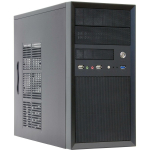 Chieftec Arvutikorpus CT-01B-OP, Mini Tower, Must, USB 3.0 1, Toetatud HDD suurused 2.5/3.5, Eesventilaatorid 120/80/90 mm