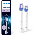 Philips Hambaharjade pead HX6052/87 2 tk, Valge, Ekstra pehmed harjased, &Uuml;hilduvus: DiamondClean, EasyClean, 3 kuu vahetus