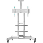 Onkron TV alus TS1552-W, 40-70 tolli, maksimaalne koormus 60.5 kg, k&otilde;rguse reguleerimine 1200-1500 mm, 2 AV riiulit