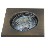 Besk 9093726, 80mm, 80mm, 30mm, GU10, 1, 50W, IP20, ruudukujuline kuju