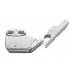 Gtv Ukse Pehmendaja 1346940, valge plast, 2,5 mm, konks ja kruvid 3,5 mm
