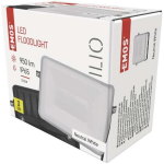 Emos LED prožektor ILIO ZS2510, 10,5 W, 950 lm, must, neutraalne valge, IP65, 120&deg;, 25 000 h
