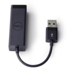 Dell | USB-A 3.0 to Ethernet (PXE Boot) | Black | Adapter