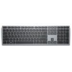 Dell klaviatuur KB700 580-AKPQ, traadita, titan hall, 3 seadet, Bluetooth 5.0, 12 programmeeritavat klahvi, QWERTY vene