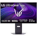 LG UltraGear 32GX850A-B, 81,3 cm, 3840 x 2160 pikslit, 4K Ultra HD, OLED, 165 Hz, 0,03 ms, must