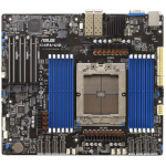 Asus Emaplaat K14PA-U12/ASMB11, 90SB0CI0-M0UAY0, 12 m&auml;lupesa, 2x25GbE, 3xPCIe x16, 1xM.2, 1xVGA, 1xRS232