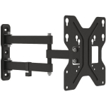 Maclean MC-648 televiisori seinakinnitus, 106.7 cm, 30 kg, VESA 75x75-200x200 mm, kallutus -15&deg; kuni +15&deg;, must
