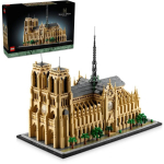 Lego Arhitektuur Notre-Dame de Paris 21061, 4383 tk, 330mm, 220mm, 410mm, 18+ aastat, eemaldatav katus, autentne detailid