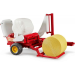 Bruder heina pakkimismasin BR-02122, 1:16, punane, plastmass, 14.6cm, 17cm, 40cm, 4 aastat, ilma akudeta
