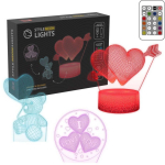 Manta Dekoratiivne lamp SNL115RGB, 5W, 11.4cm, 10cm, 21.7cm, 5V, AA, USB, 2m, mitmev&auml;rviline, LED, s&uuml;da