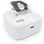 Easypix InstantFUN Pocket Printer P1 10102, termoprinter, 200 dpi, 25&times;57 mm, Bluetooth, USB Type-C, 150 g