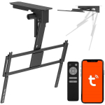 Maclean Electric TV kinnitus MC-176 T, lae kinnitus, Tuya, VESA 800x400, 43-86", 55 kg, 1.8 m