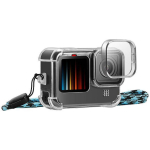 Puluz PU932T kaamera karp kaanega ja kaelarihmaga GoPro Hero 9/10/11 jaoks, 6.9x5x2.6cm