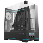 Darkflash DY450 Black, ATX Mid Tower korpus, 4x3.5", 4x2.5", 9 pesa, 420mm GPU, 180mm CPU, 8 ventilaatorit, 480mm radiaator