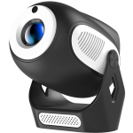 Magcubic HY300X-2 projektor, 720p, 200 ANSI luumenit, 0.8:1, 130 tolli, Android 11, Wi-Fi 6, Bluetooth 5.0, HDMI, USB, 5W, 180&deg;