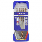 Puurikomplekt metallile FURIUS HSS &Oslash;2-8mm (6tk.) TIVOLY