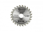 Geko Ringsaag L&otilde;iketeras G00100, 115mm, 22mm, 24T, 12000rpm, volframi karbiidist hambad, kvaliteetne teras
