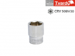 Se&scaron;kantu uzgalis 1/2" - 9 mm, hromēts vanādija tērauds, T00142-09, TVARDY