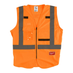 ATSTAROJO&Scaron;Ā VESTE, HIGH-VISIBILITY VEST ORANGE - L/XL, 4932471893 MILWAUKEE