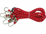 Toya ELASTNE KINNITUSRIBA 82300, 80cm, 8mm, kumm, 8 k&auml;tt