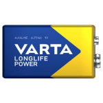 Baterija 'Longlife Power', 9V, izturīga un noplūdes dro&scaron;a, R321004, VARTA